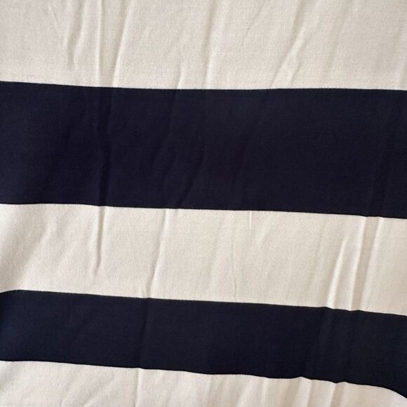 NWT Soft Surroundings‎ Blue White Striped Vela Infinity Maxi Dress Stretch Sz 2X - Picture 9 of 15